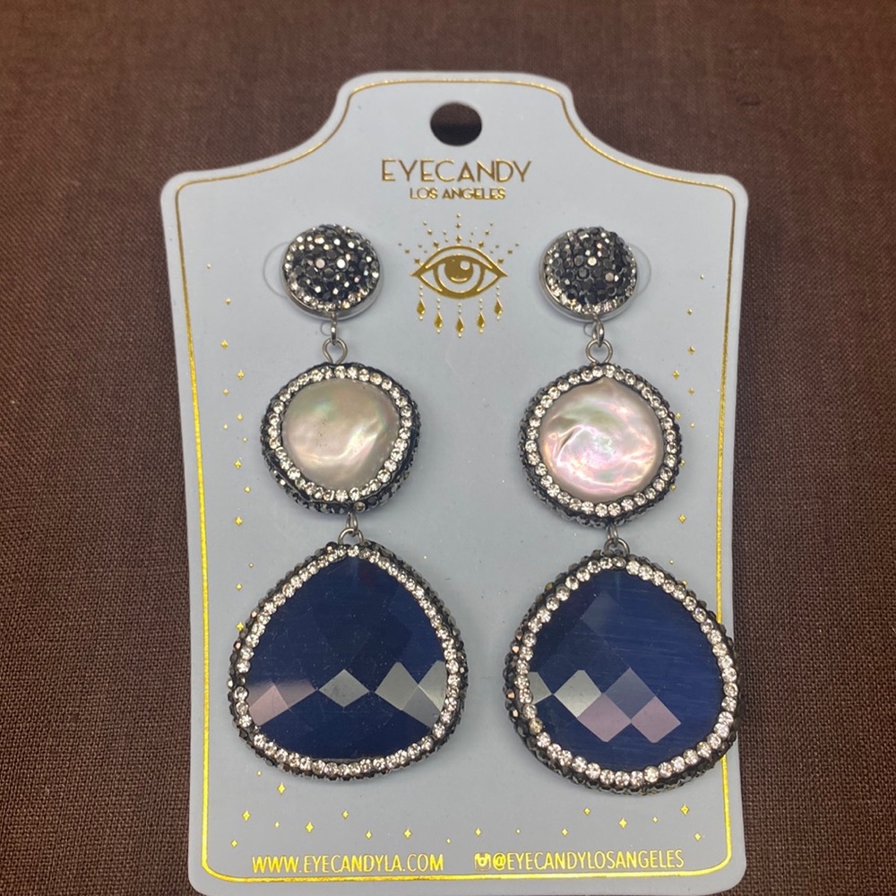 Crystal Drop Earring